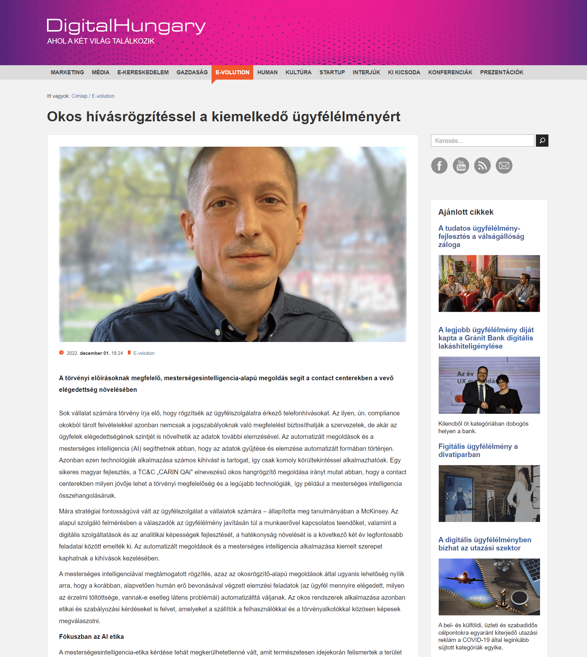 Digital Hungary article