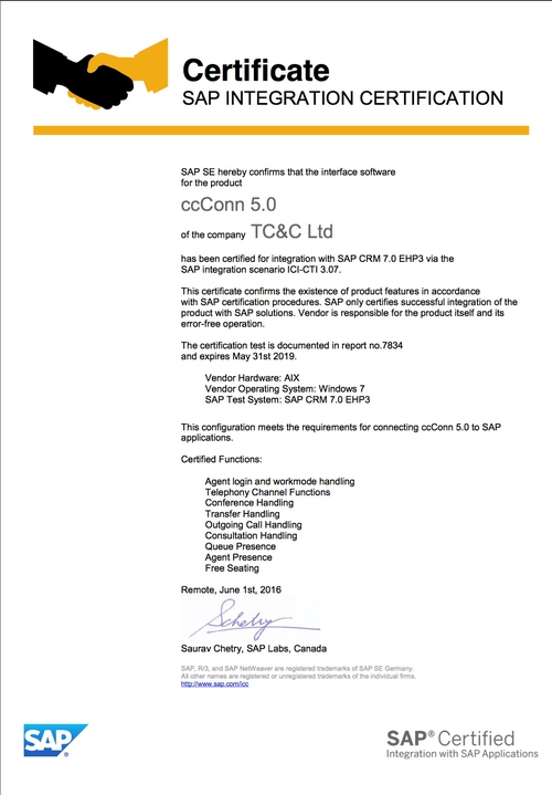 SAP Certification